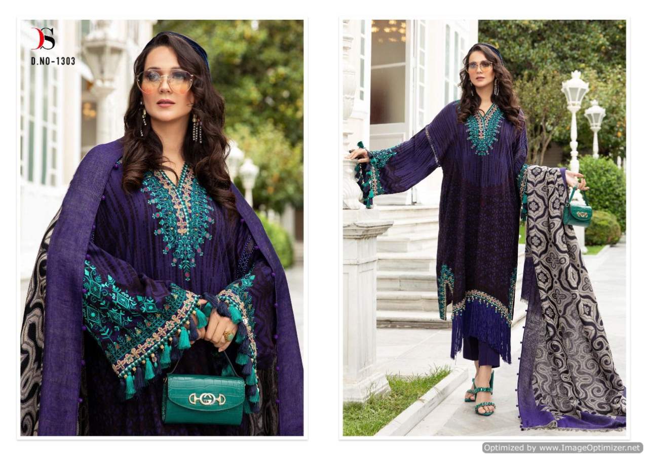 Deepsy Mariab Premium Lawn 21 Ethnic Wear Cotton With Embroidery Pakistani Salwar Kameez